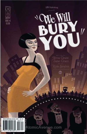 We Will Bury You 3 published by IDW with cover art by Nate Powell