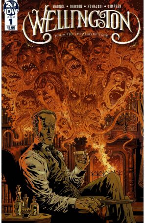 Wellington 1 published by IDW with cover art by Robert Hack