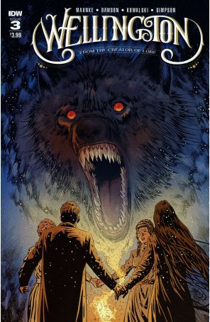 Wellington 3A published by IDW with cover art by Piotr Kowalski