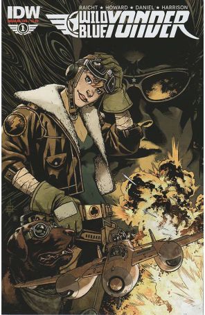 Wild Blue Yonder 1 (2nd) published by IDW with cover art by Zach Howard