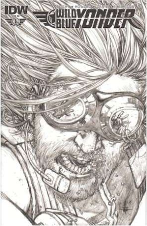 Wild Blue Yonder 1E published by IDW with cover art by Zach Howard
