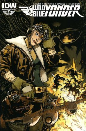 Wild Blue Yonder 1 published by IDW with cover art by Zach Howard