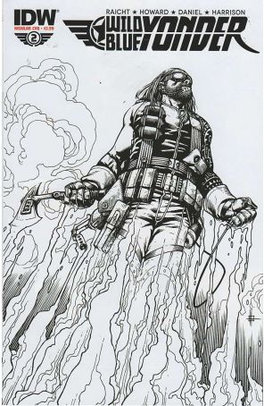 Wild Blue Yonder 2 (2nd) published by IDW with cover art by Zach Howard