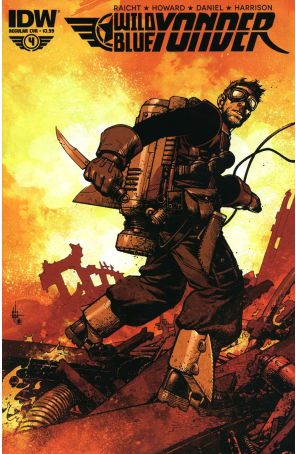 Wild Blue Yonder 4 published by IDW with cover art by Zach Howard