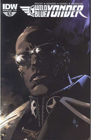 Wild Blue Yonder 5 published by IDW with cover art by Zach Howard