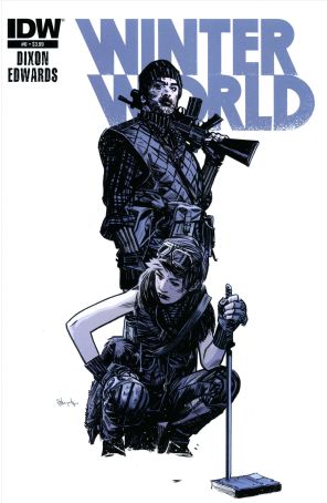 Winterworld (2nd Series) 0 published by IDW with cover art by Tommy Lee Edwards