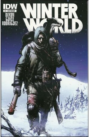 Winterworld (2nd Series) 2A published by IDW with cover art by Gerardo Zaffino