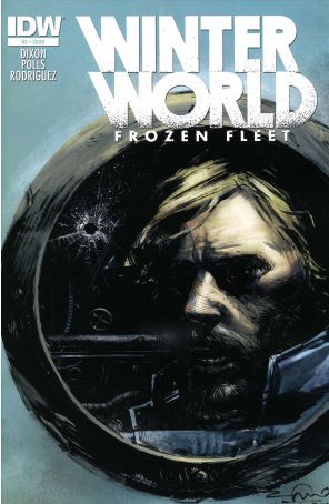 Winterworld: Frozen Fleet 2 published by IDW with cover art by Gerardo Zaffino