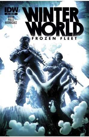 Winterworld: Frozen Fleet 3A published by IDW with cover art by Butch Guice