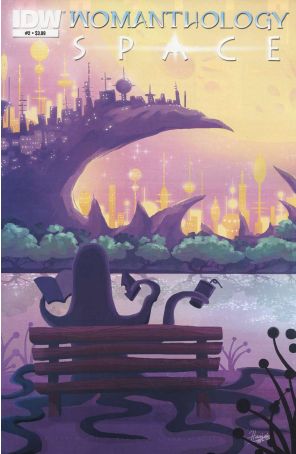 Womanthology: Space 2 published by IDW with cover art by Hanie Mohd
