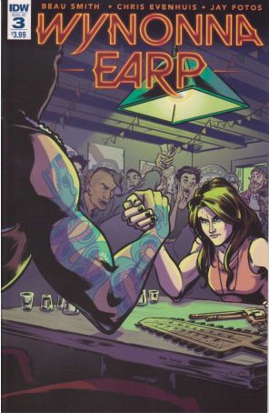 Wynonna Earp (2nd Series) 3 published by IDW with cover art by Lora Innes