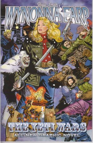 Wynonna Earp: Yeti Wars 1 published by IDW with cover art by Enrique Villagran