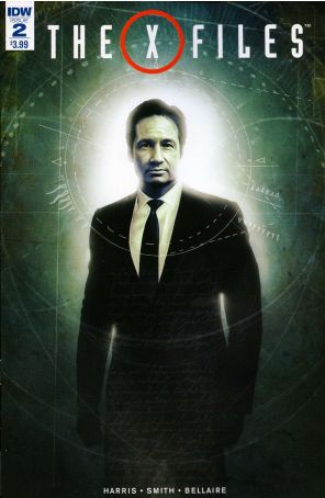 X-Files (IDW) 2 published by IDW with cover art by Menton3