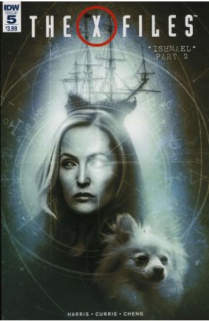 X-Files (IDW) 5 published by IDW with cover art by Menton3