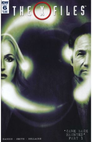 X-Files (IDW) 6 published by IDW with cover art by Menton3