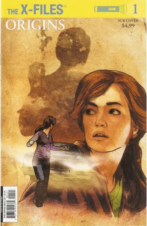 X-Files: Origins 1A published by IDW with cover art by Cat Staggs