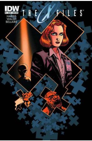 X-Files: Season 10 1D published by IDW with cover art by Dave Johnson