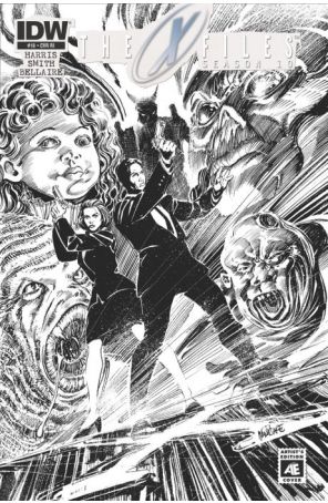 X-Files: Season 10 18B published by IDW with cover art by Tom Mandrake