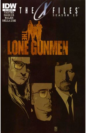 X-Files: Season 10 2D published by IDW with cover art by Dave Sim