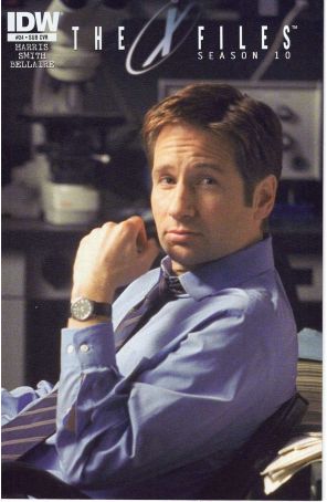 X-Files: Season 10 24A published by IDW with cover art by Photo