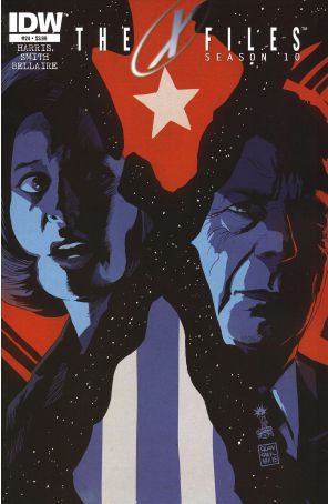 X-Files: Season 10 24 published by IDW with cover art by Francesco Francavilla