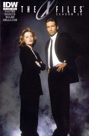 X-Files: Season 10 3B published by IDW with cover art by Andrew Currie