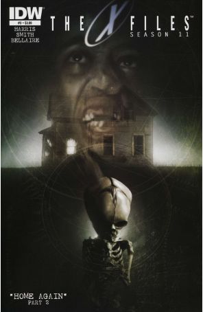 X-Files: Season 11 3 published by IDW with cover art by Menton3