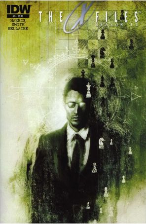 X-Files: Season 11 5 published by IDW with cover art by Menton3