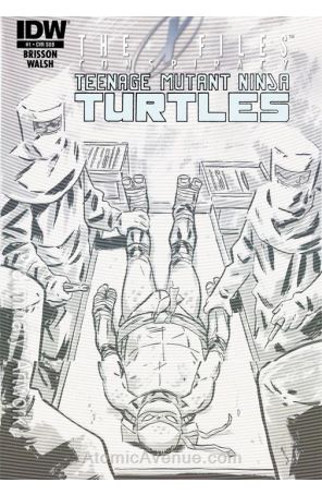 X-Files/Teenage Mutant Ninja Turtles: Conspiracy 1A published by IDW
