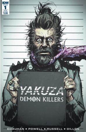 Yakuza Demon Killers 1A published by IDW with cover art by Eli Powell