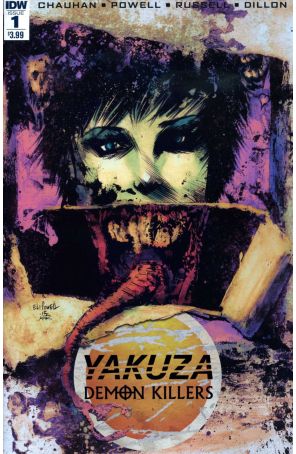 Yakuza Demon Killers 1 published by IDW with cover art by Eli Powell