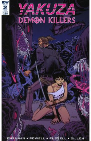 Yakuza Demon Killers 2 (Sub) published by IDW with cover art by Andrew Krahnke