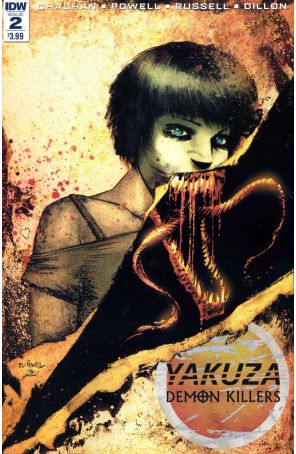 Yakuza Demon Killers 2 published by IDW with cover art by Eli Powell