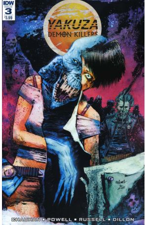 Yakuza Demon Killers 3 published by IDW with cover art by Eli Powell