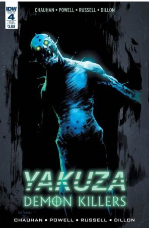 Yakuza Demon Killers 4A published by IDW with cover art by Eli Powell
