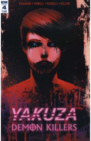 Yakuza Demon Killers 4 published by IDW with cover art by Eli Powell