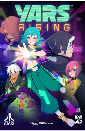 Yars Rising 1A published by IDW with cover art by Ashleigh Hetrick