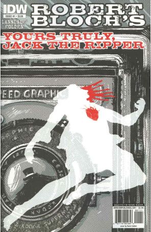 Yours Truly, Jack the Ripper 1 published by IDW with cover art by Kevin Colden