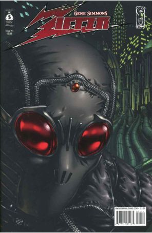 Zipper (Gene Simmon's) 1 published by IDW with cover art by Adriano Loyola and Vinicius Andrade