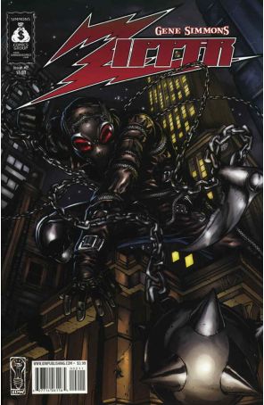 Zipper (Gene Simmon's) 2 published by IDW with cover art by Adriano Loyola