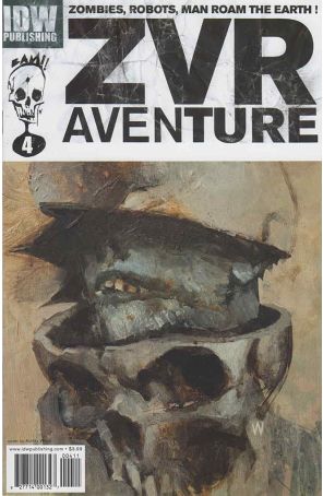Zombies Vs. Robots Aventure 4A published by IDW with cover art by Ashley Wood