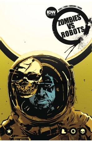 Zombies vs. Robots (2nd Series) 8A published by IDW with cover art by Mark Torres