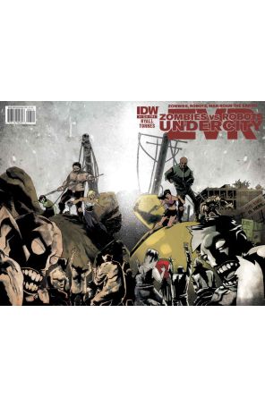 Zombies vs. Robots: Undercity 4A published by IDW