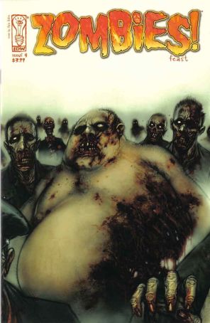 Zombies!: Feast 4A published by IDW with cover art by Chris Bolton