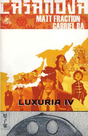 Casanova (2nd Series) 4 published by Icon with cover art by Gabriel Bá