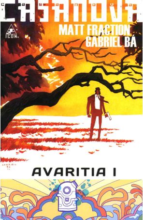 Casanova III: Avaritia 1 published by Icon with cover art by Gabriel Bá