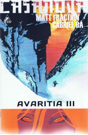Casanova III: Avaritia 3 published by Icon with cover art by Gabriel Bá