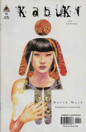 Kabuki (Vol. 7) 4A published by Icon with cover art by David Mack