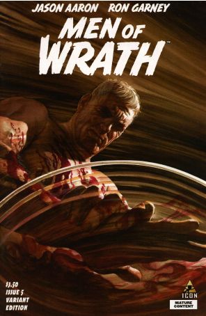Men of Wrath 5A published by Icon with cover art by Alex Ross