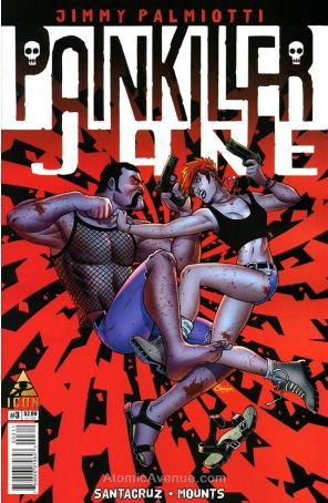 Painkiller Jane: The Price of Freedom 3 published by Icon with cover art by Amanda Conner